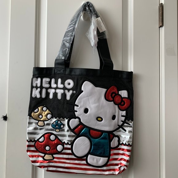 mushroom tote bag
